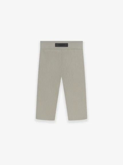 Womens Knit Rib Sport Short
