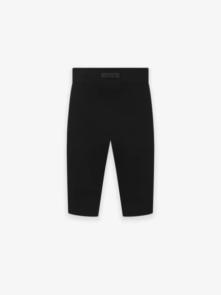 Womens Essentials Biker Short Jet Black