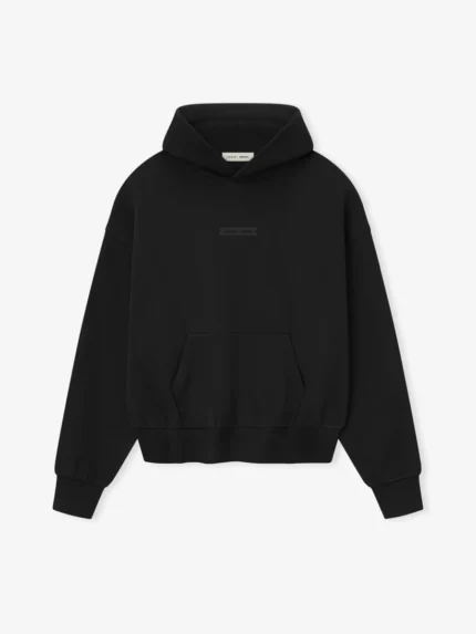 Black Essentials Hoodie