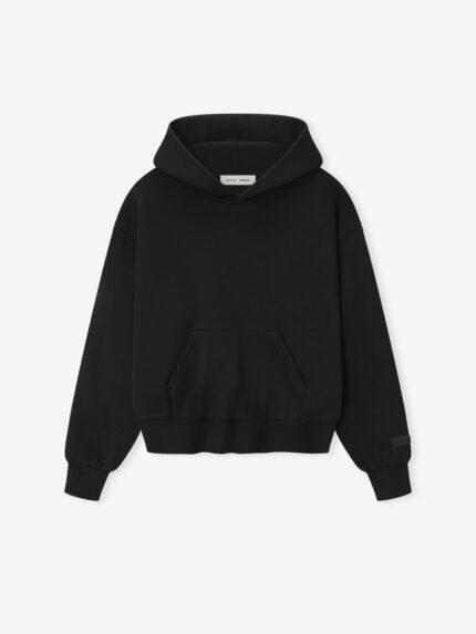 Black Essentials Hoodie For Women